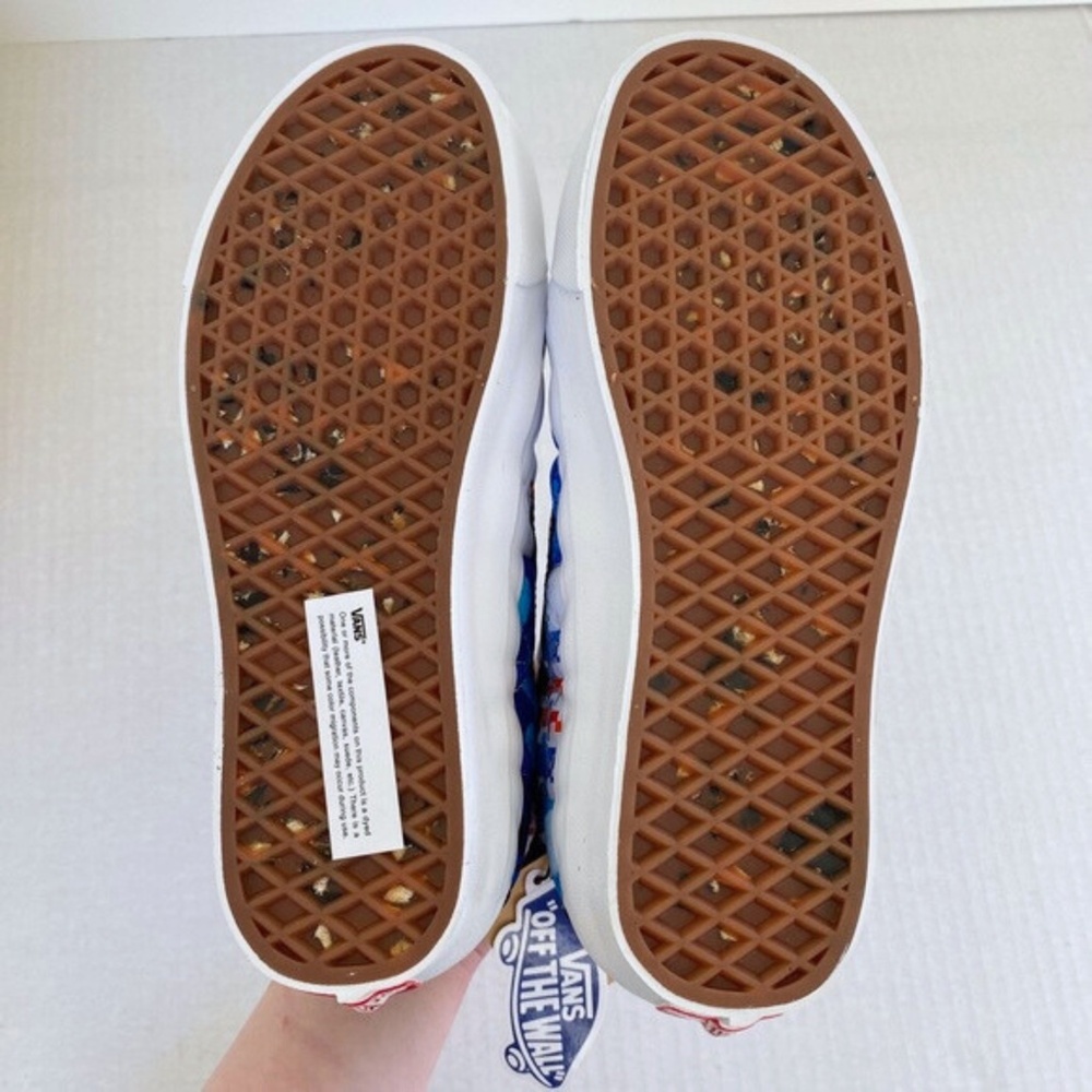 NEW Vans SpongeBob Sandy Liang Sk8-Hi 38 DX Shoes Patchwork 7 Women / 5.5 Men - Picture 6 of 16